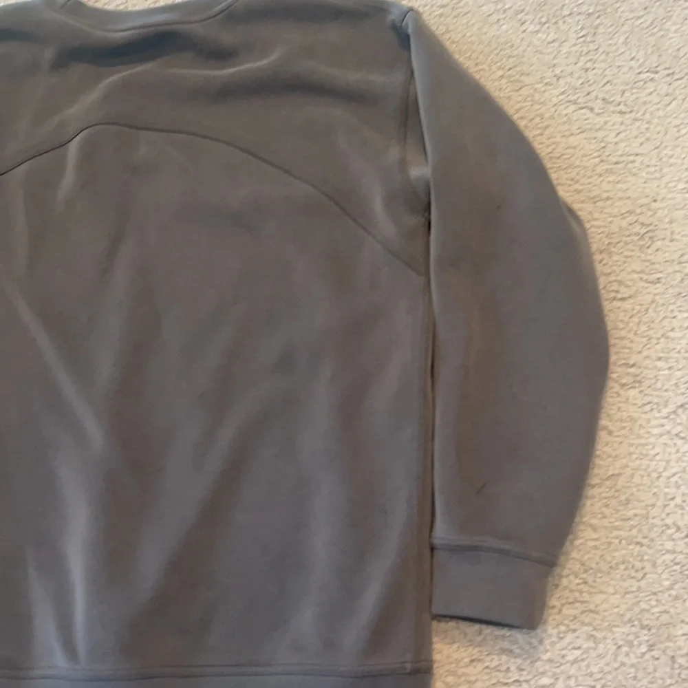 Lululemon All Yours Crew *Sandwash Graphite Grey size M
